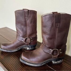 Durango Sleek Black Leather Boots